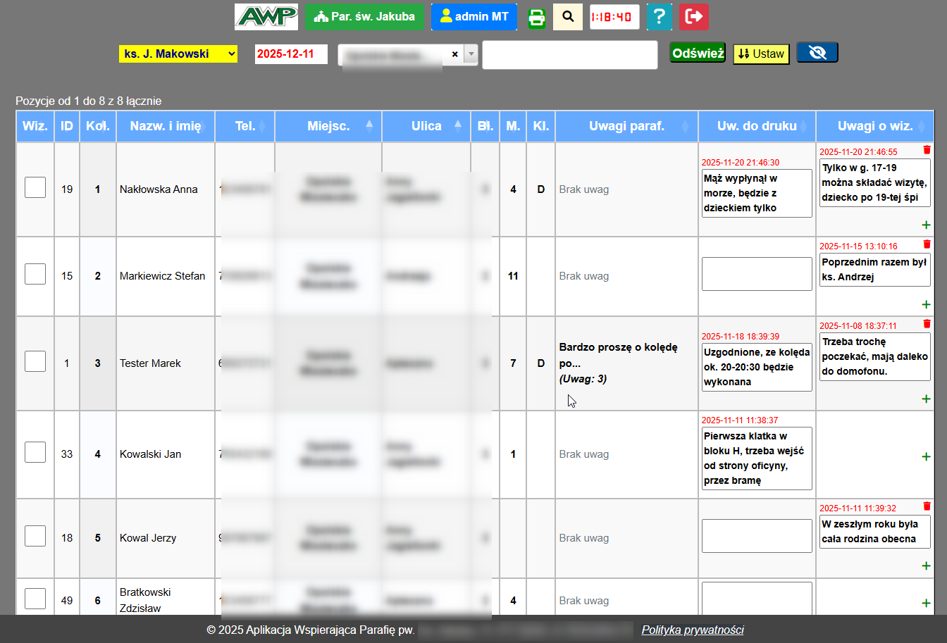 Nowy system 3 typów uwag