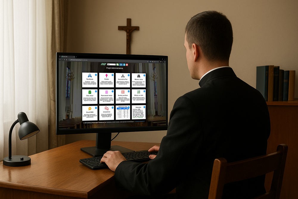 Kancelaria parafialna - usprawnienie pracy